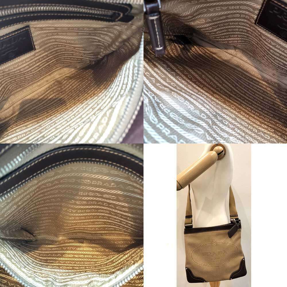 PRADA Brown Leather Shoulder Bag - Picture 5 of 5